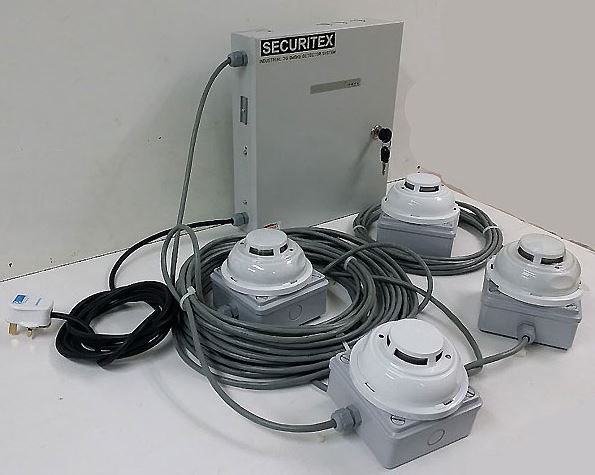 Securitex Industrial Wireless Smoke Detection Alarm System